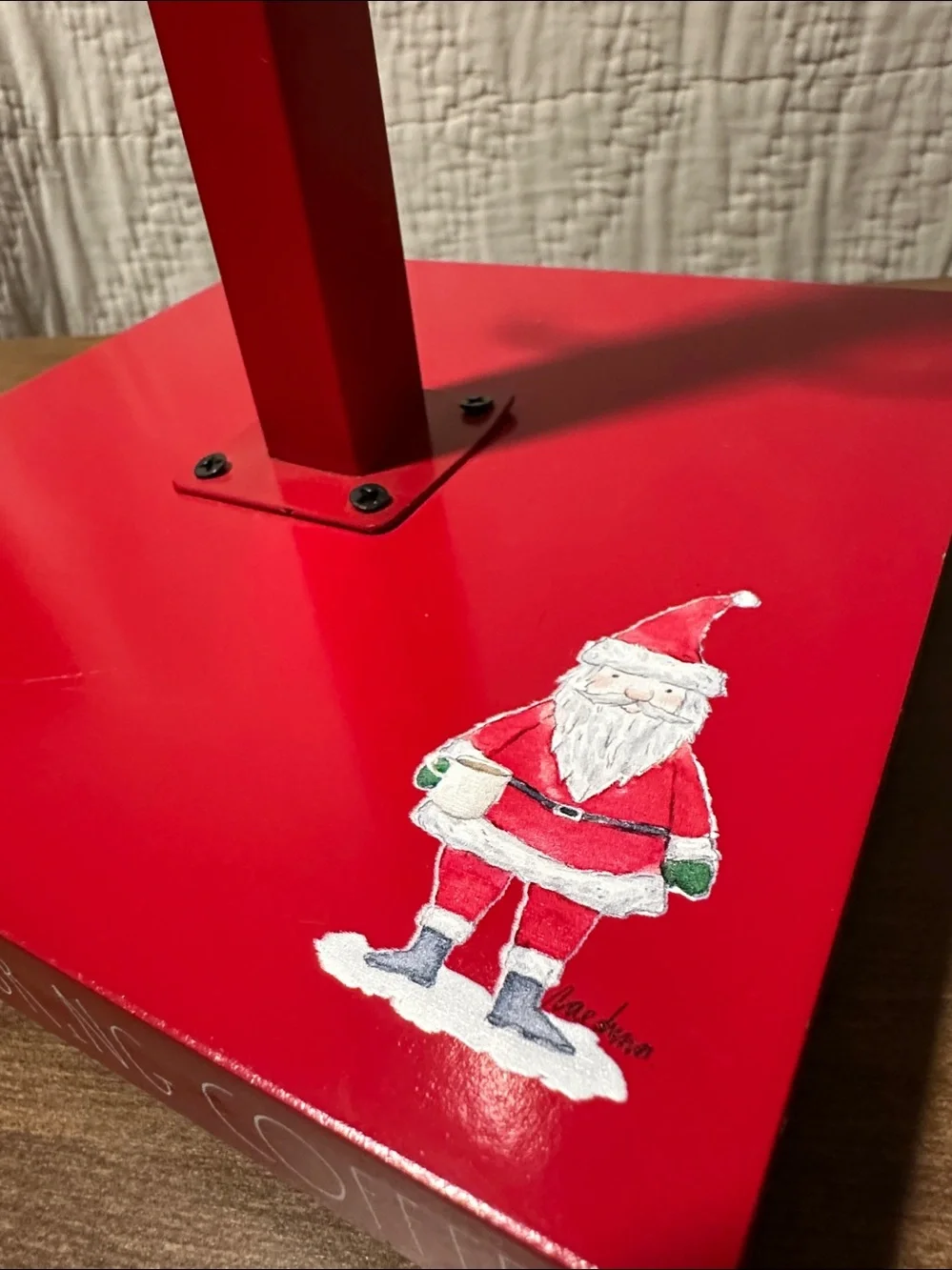 Rae Dunn festive red